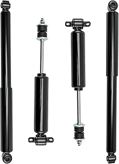 KAC Front and Rear Shock Absorber Set Replacement for Chevrolet S10 1982-2003, GMC Sonoma 1991-2003, Chevrolet Blazer 1995-2005, GMC Jimmy 1992-2001 344040 * 2/344041 * 2 4 PCS