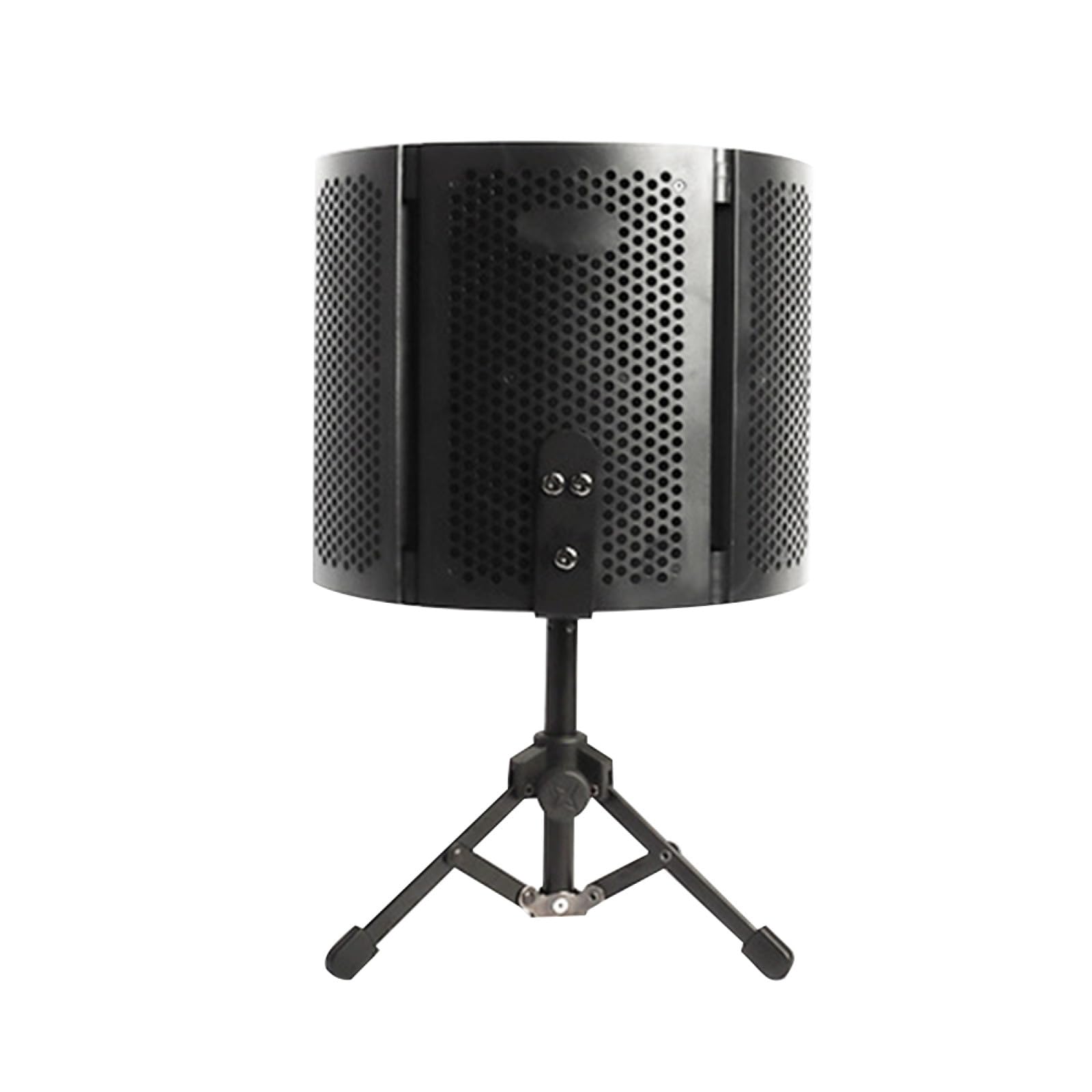 TOYANDONA 1set Microfono Anti-vento Con Schermo Isolante Spugna Per Registrazioni Professionali Karaoke e Broadcast Completo Con Supporto Desktop