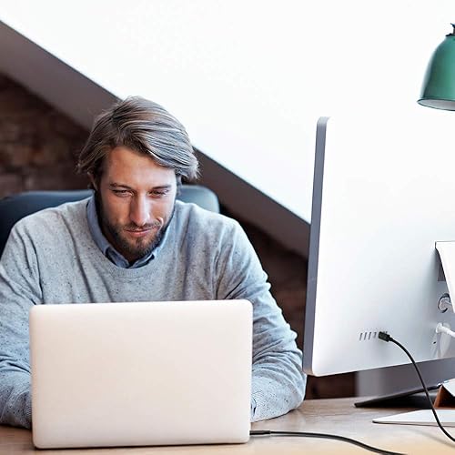 Miniatura 8 de Belkin Cable Thunderbolt 3 (USB-C a USB-C) - Cable USB C para MacBook Air, Galaxy, Apple TV y más, carga rápida de hasta 100 W, fabricado para