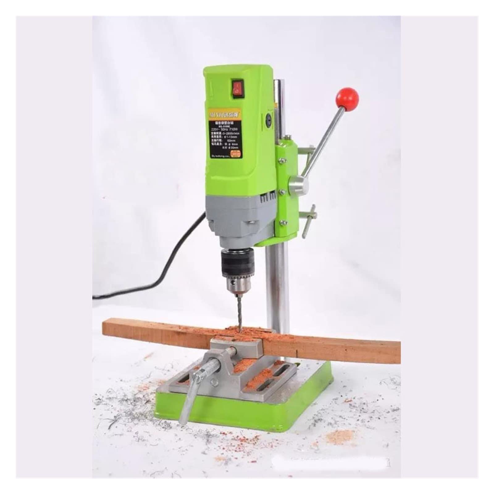 BG-5156E Mini wiertarka stołowa 710W o ​​dużej mocy, wysoka precyzja obróbki DIY przenośna Przenośny