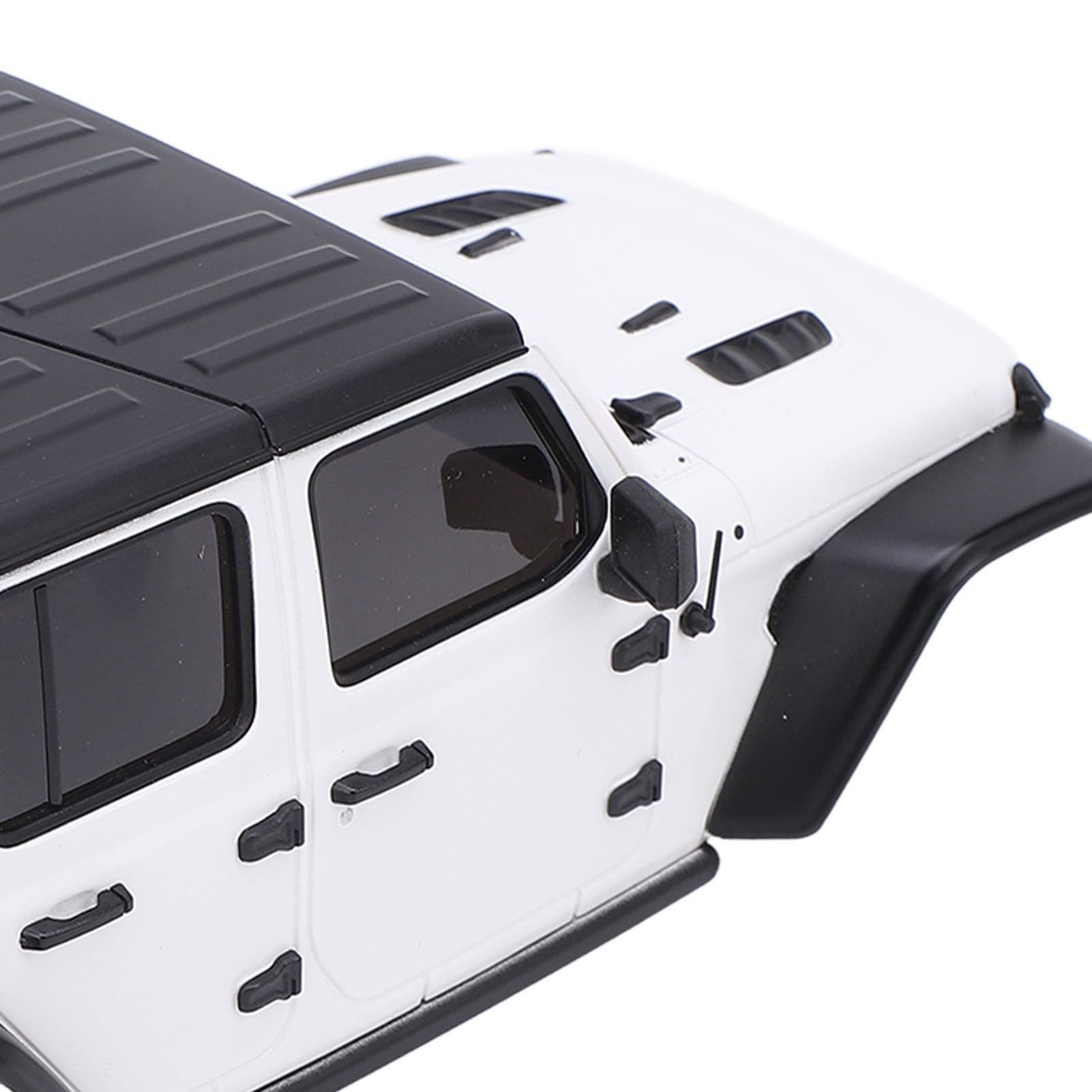 Pongnas Pokrowiec na karoserię RC do Samochodu Zdalnie Sterowanego Axial SCX24 /24 | Część Ulepszająca z Twardego Plastiku (WHITE)