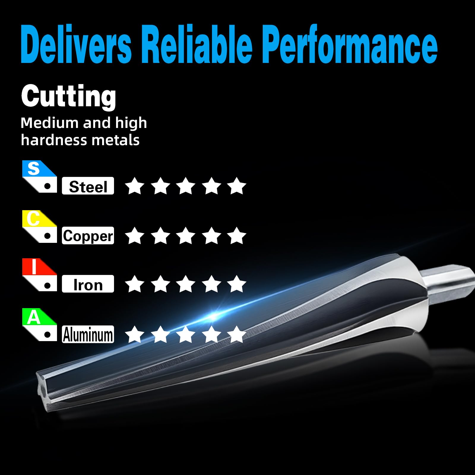7 Degree Reamer - Precision Tapered Hole Tool -5 7 Degree Reamer - Precision Tapered Hole Tool -5