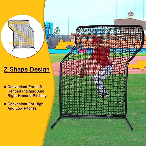 Okayes Z Screen Baseball Screen, Z Frame Baseball Pitching Screen, Steel Frame Softball Screen, Baseball Field Screen, Baseball Safety Screen, Softball Pitching Screen, Pitcher Screen Baseball #TOP4