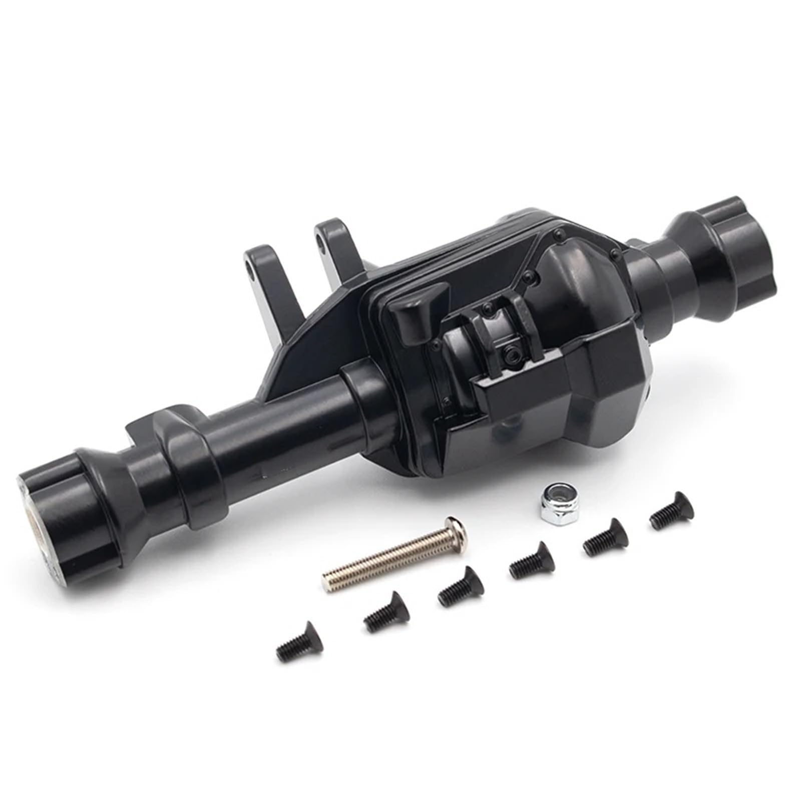 RC Vorder Hinter Achse Für Traxxas Für TRX4 1/10 RC Crawler Car, Metall-Vorder- Und Hinterachsengehäuse, Achsschale Mit Abdeckung, Upgrade-Teile