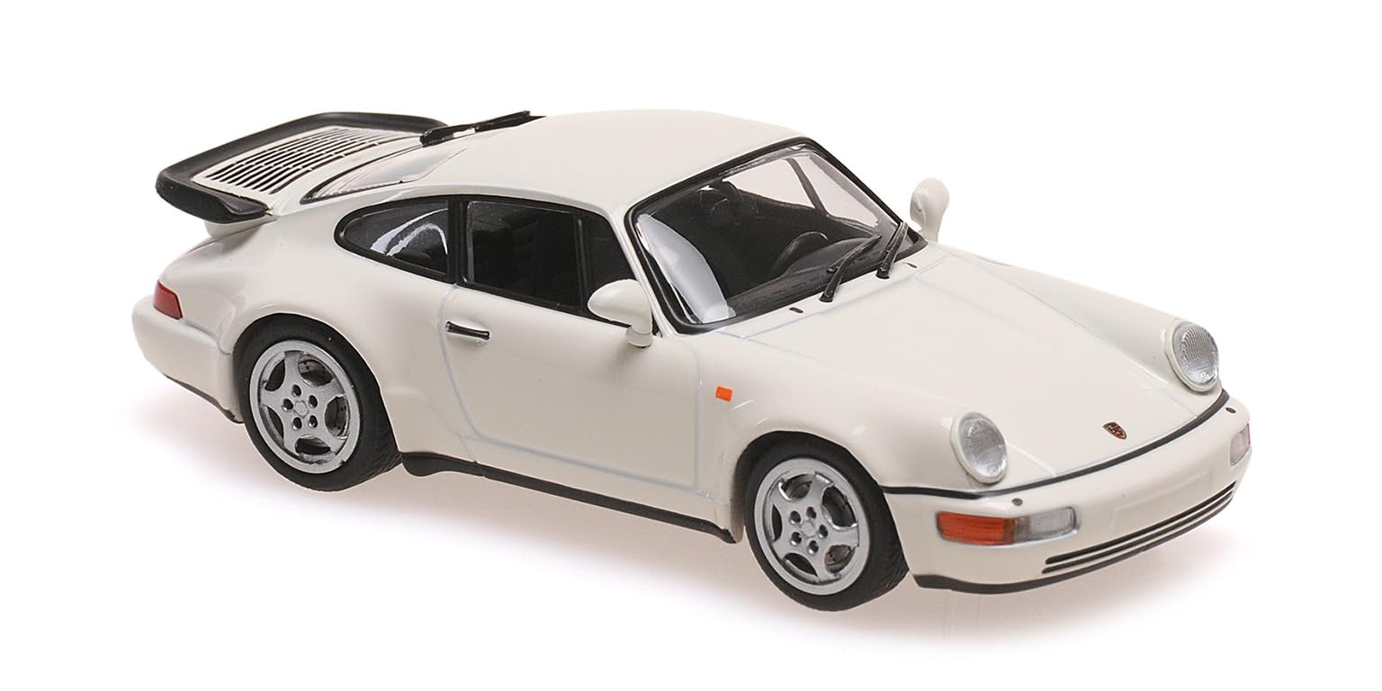 Minichamps 940069105 - Porsch. 911 Turbo (964) White 1990 - skala 1/43 - model samochodu
