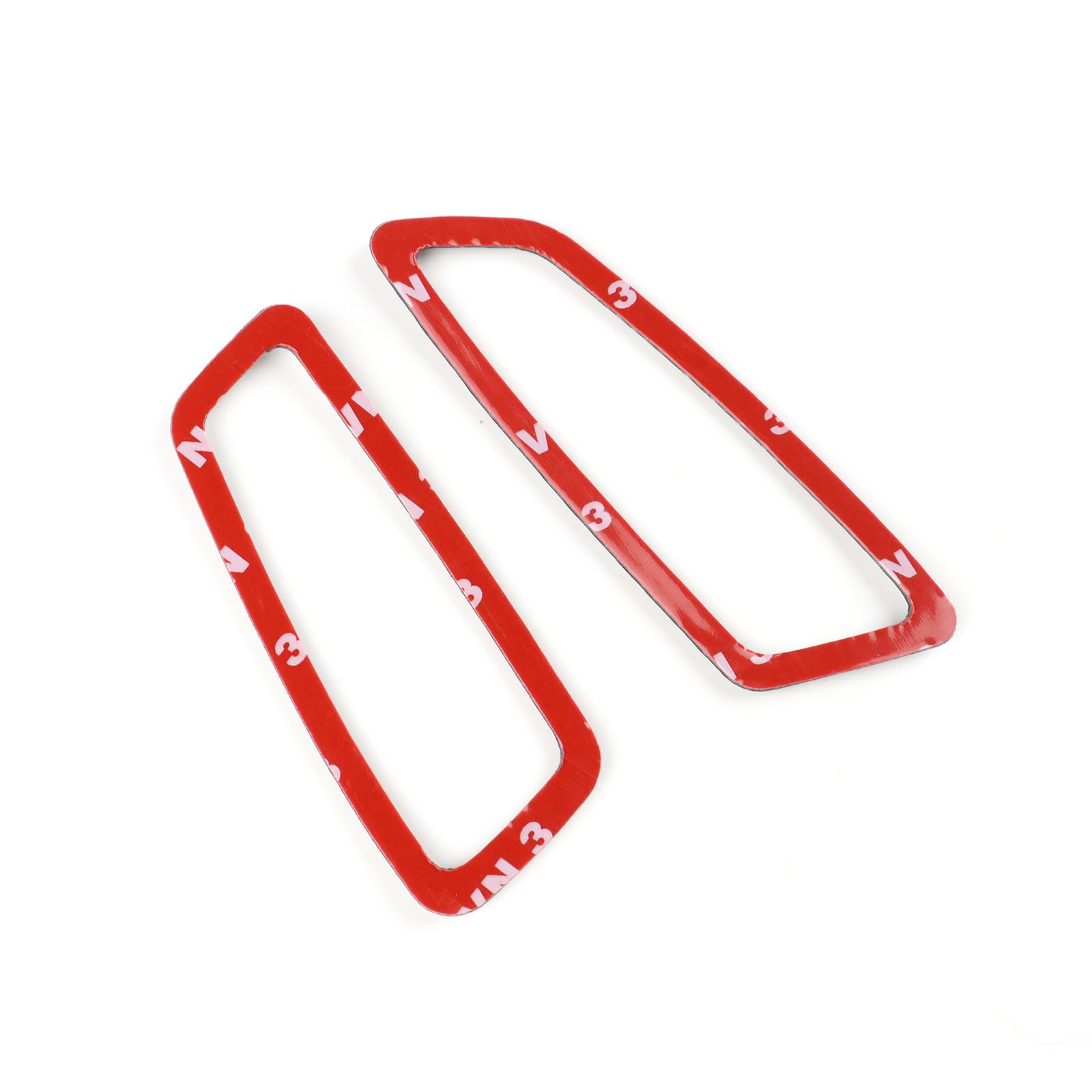 KUNGKIC Pour Renault Clio 5 MK5 2020 2021 2022 2023 2024 2025 Console centrale de voiture, tableau de bord, des deux côtés, cadre de sortie d'air, autocollant intérieur, accessoires décoratifs, cadeau
