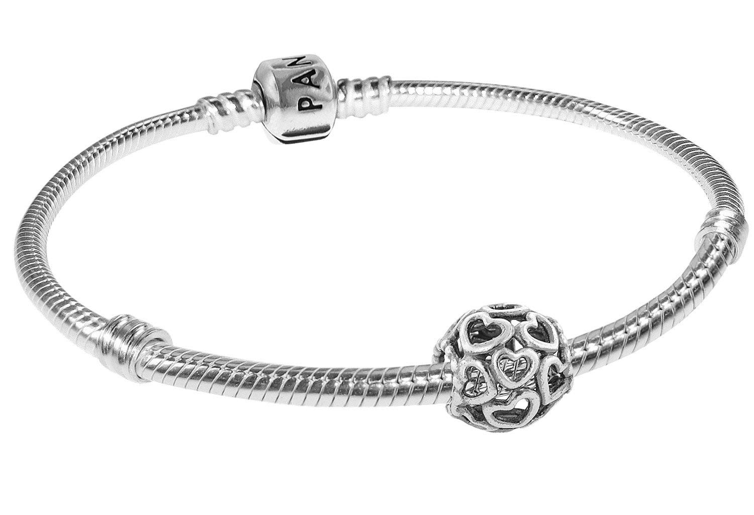 PandoraZestaw biżuterii Srebro próby 925 79244-18 18 cm