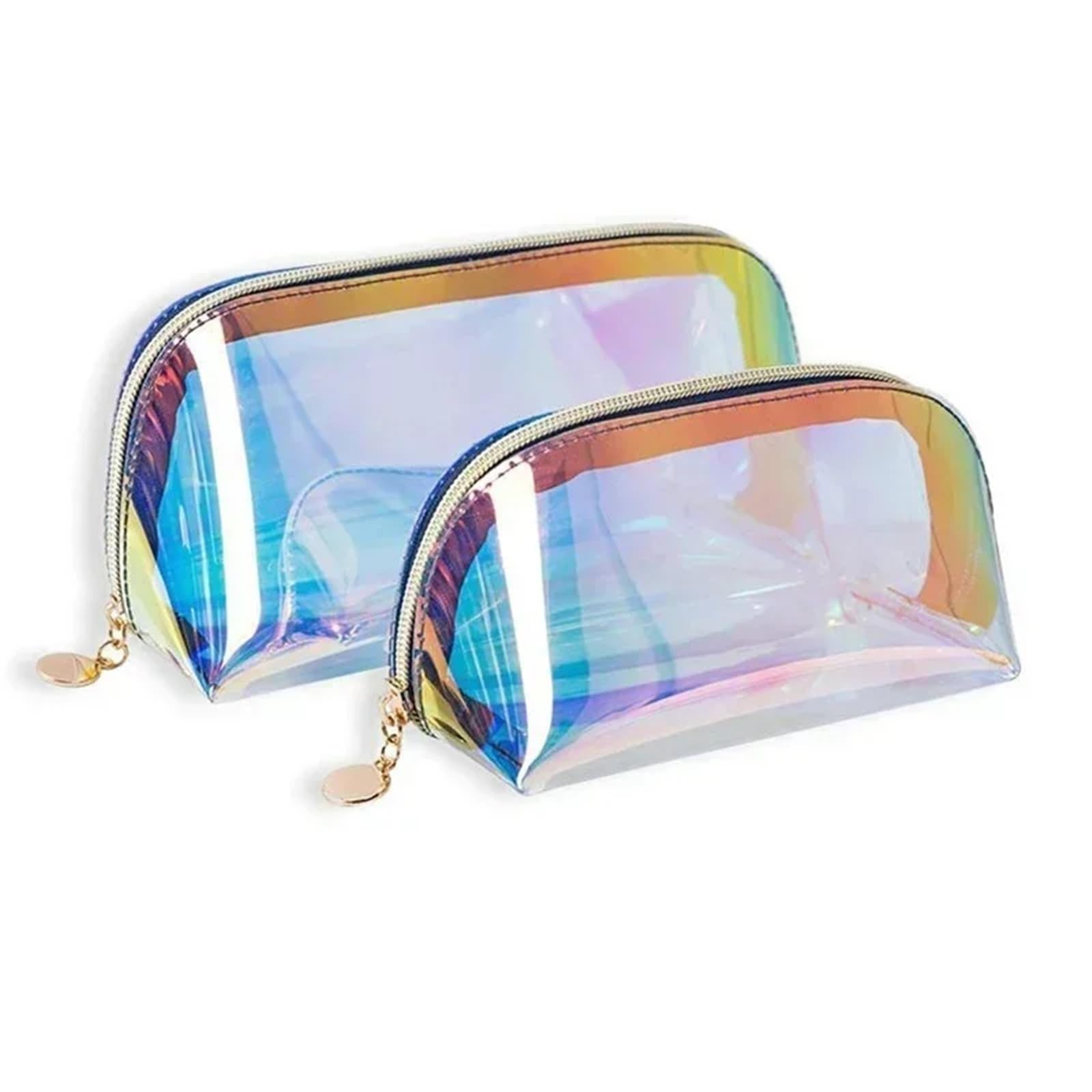Kosmetyczki Kosmetyczka damska Torba na kosmetyki PVC Przezroczysty organizer Damska torebka szminkę kosmetyczka do przechowywania kosmetyków(S)