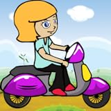 Free game Scooter Ride Girl