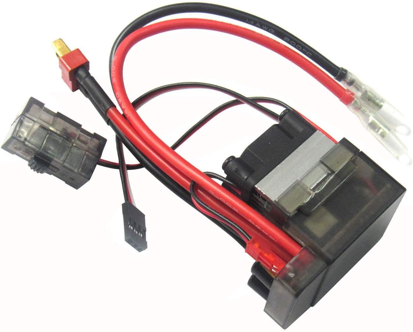 powerday 5.6V 2A 320A ولتاژ بالا ESC کنترل کننده سرعت برس BEC برای ماشین RC 1/10 1/12