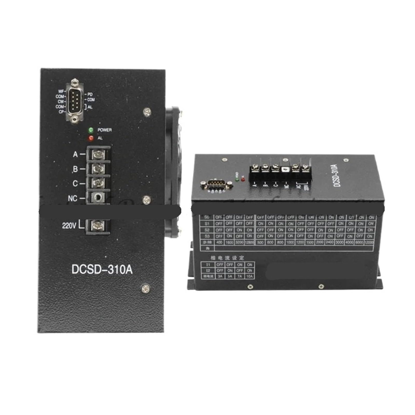 Pilote de moteur pas à pas triphasé DCSD-310A pour commande numérique CNC