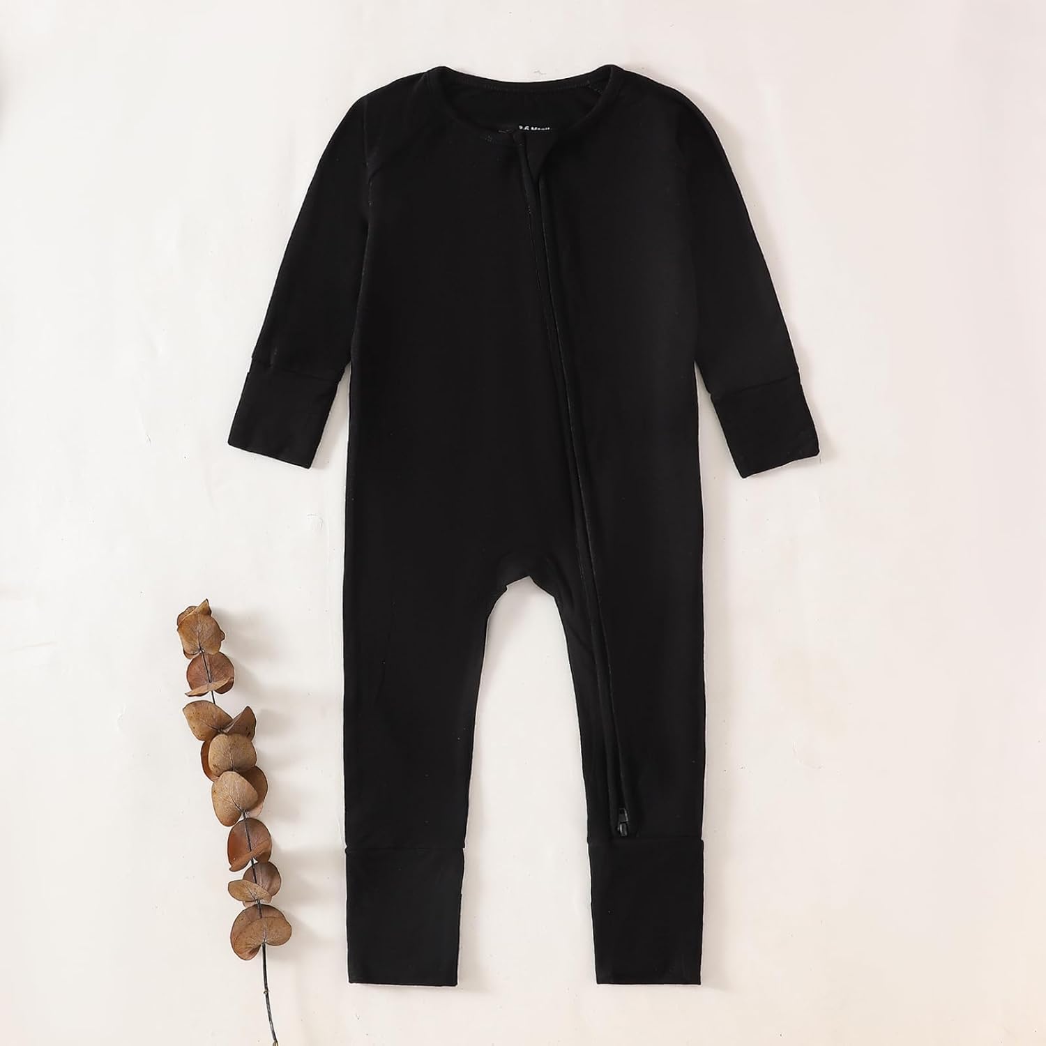 Chichoo Rayon from Bamboo Baby Pajamas Boy 2pack Baseball Football Infant 2 Way Zipper Pjs Romper Newborn Footless Sleeper - Image 7