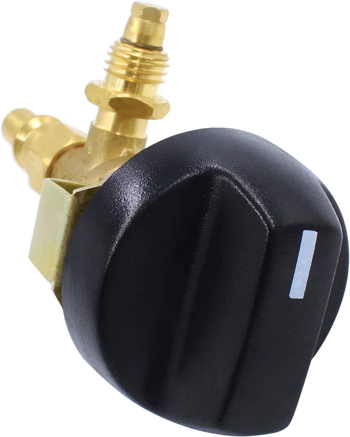 MENSI Grill Valve Replacement Part for 57274 Used for Olympian 5500 Grills with 1/4" Quick Disconnect Plug, Use for Camper or Trailer's Propane Control Supply