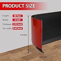 Vista 19 de FONUNO - Base de vinilo para pared, moldura de zócalo de 4 pulgadas, flexible, autoadhesiva con diseño para pegar y despegar, 4 pulgadas x 20 pies