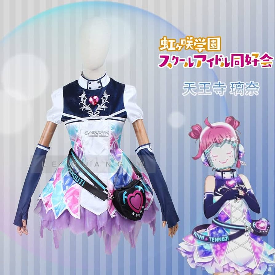 ラブライブ！虹ヶ咲スクールアイドル同好会　天王寺璃奈風　コスプレ小道具 Amazon.co.jp: ラブライブ！虹ヶ咲学園スクールアイドル同好会