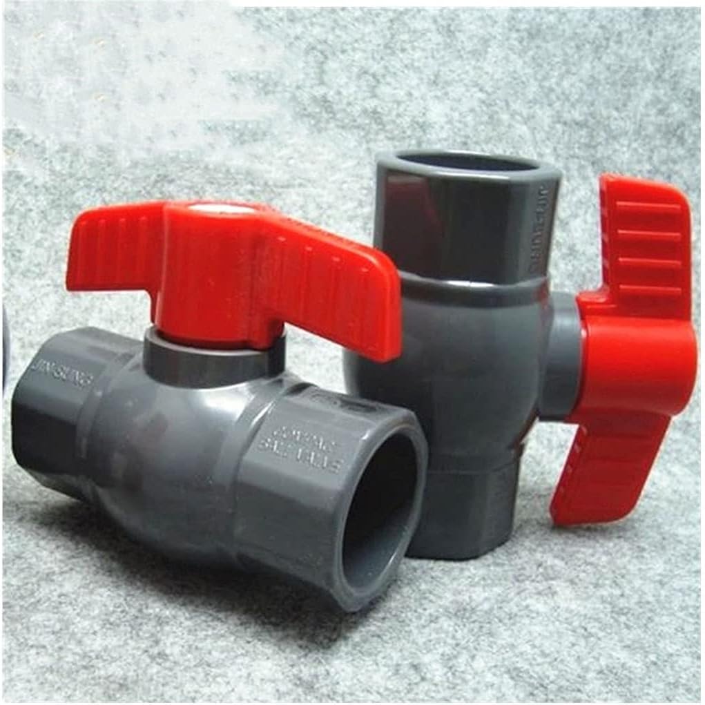 Válvulas de Bola de plástico, 1 Uds. Adaptador de Tanque Peces Acuario jardín PVC DN15(Inner Dia.110mm)