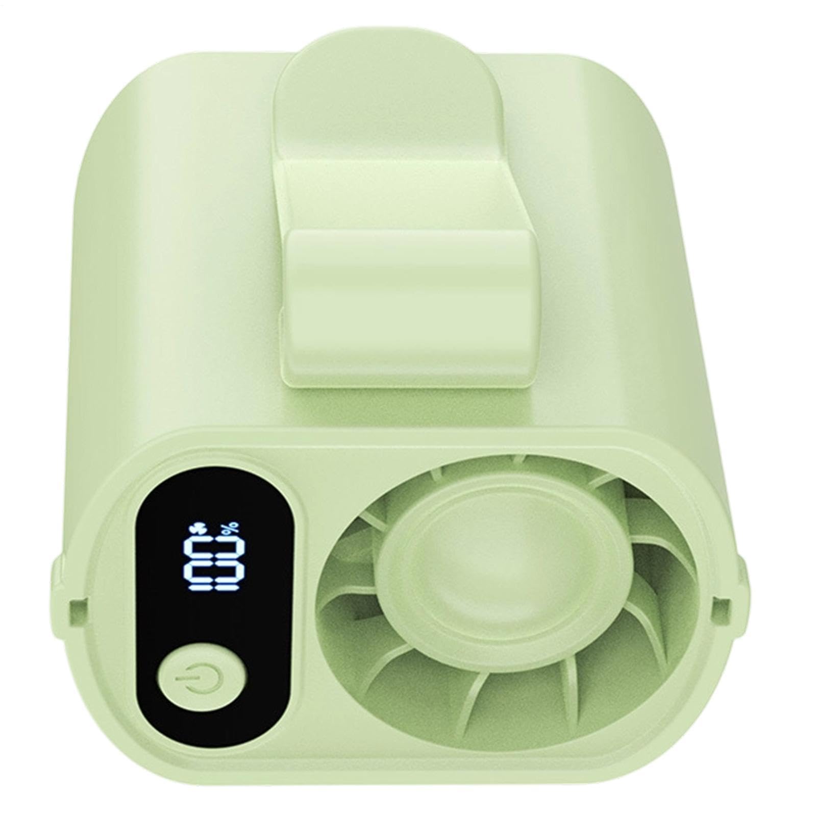 Ventilador recargable portátil de flujo de aire fuerte para viajes y verano