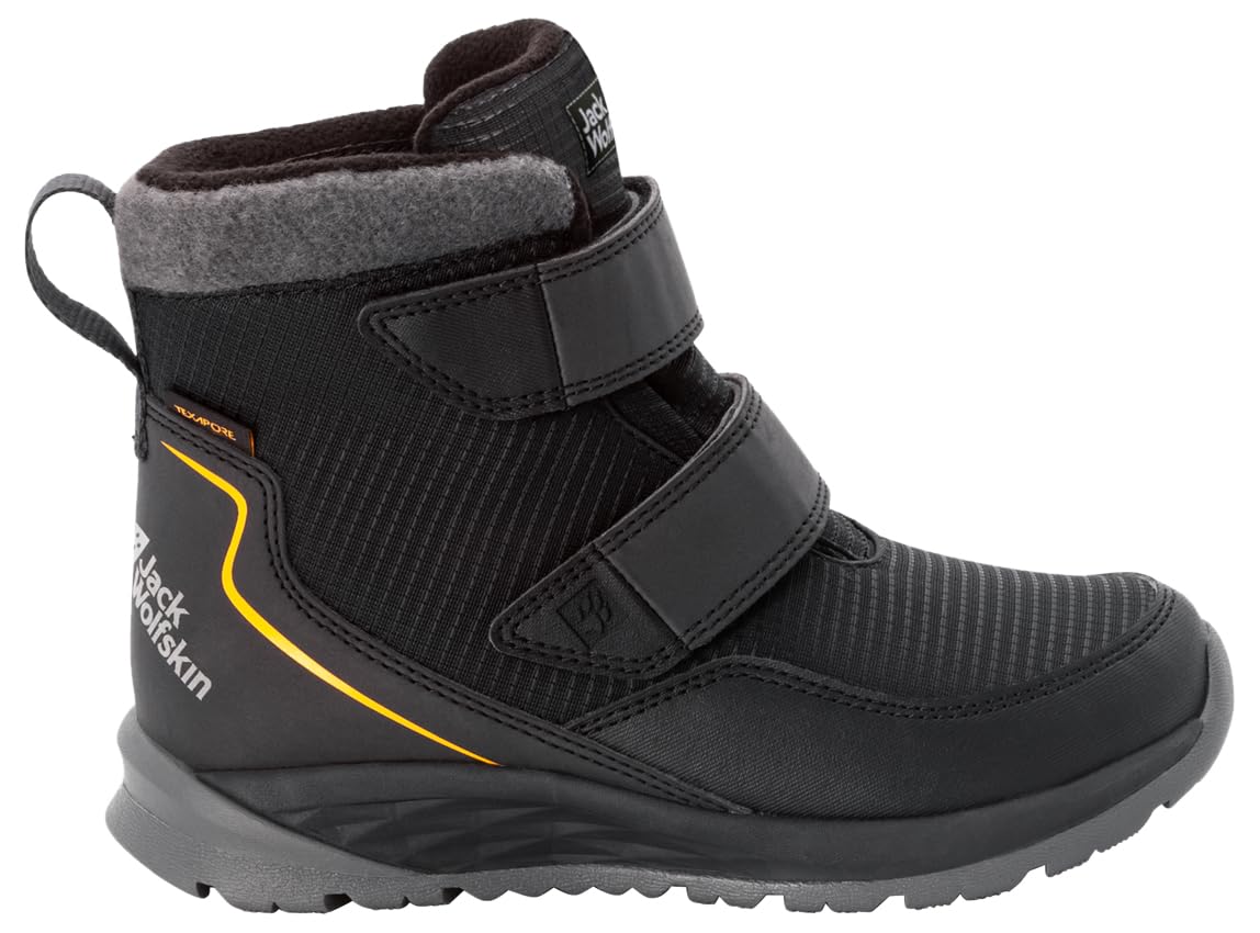 Jack Wolfskin POLAR BEAR TEXAPORE MID VC K, Backpacking Boot, phantom/burly yellow XT,