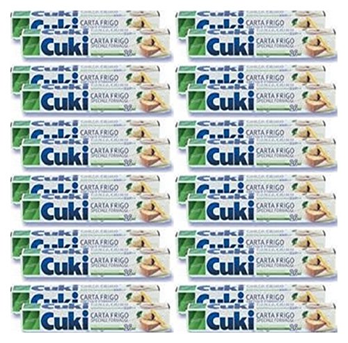 24 Stück CUKI Papier Kühlschrank Meter 16 für spezielle Lebensmittel