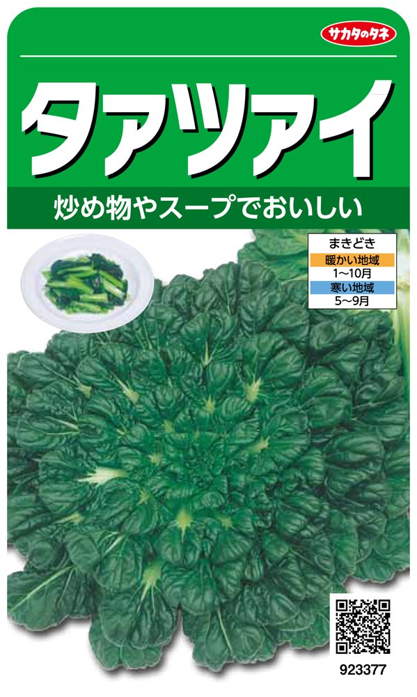 Amazon | サカタのタネ 実咲野菜3377 タァツァイ 00923377 | 野菜