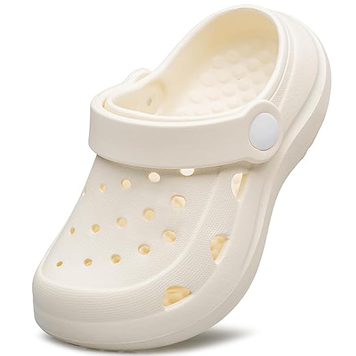 vibdiv Boys Girls Clogs Kids Garden Shoes Unisex Child Cartoon Slides Sandals Beach Slipper Indoor Outdoor(Toddler/Little Kids/Big Kids)