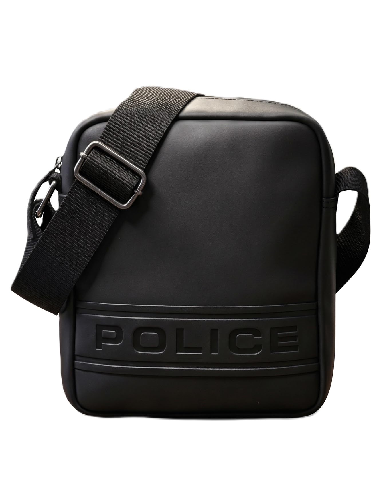 Premium Small Crossbody Bag for Men | Compact Sling Bag with Main Compartment & Multi-Utility Pocket | Adjustable Shoulder Strap | Lightweight Everyday Travel Bag | Black-image-25