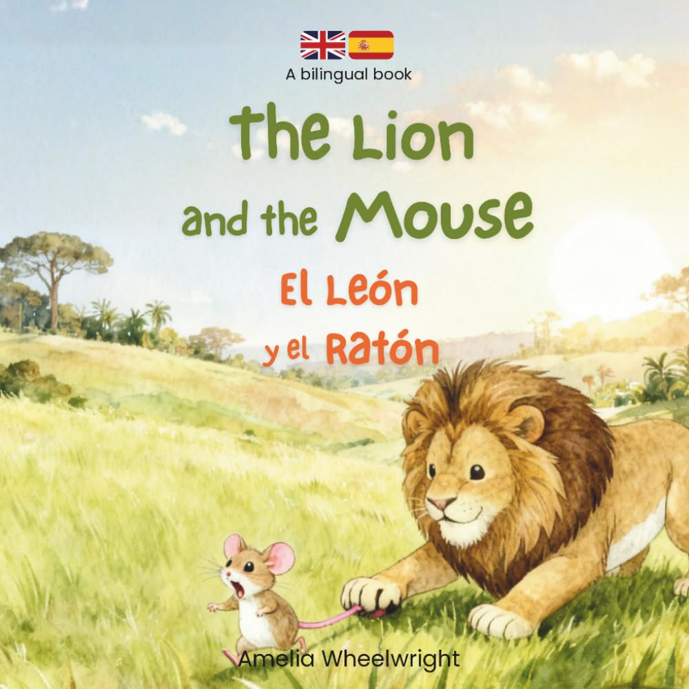 The Lion & The Mouse (El León y el Ratón) – Spanish English Bilingual Book for Kids: Classic Aesop’s Fable for Ages 3–7 - Dual Language Learning Picture Book (Bilingual Spanish Aesop's Fables)