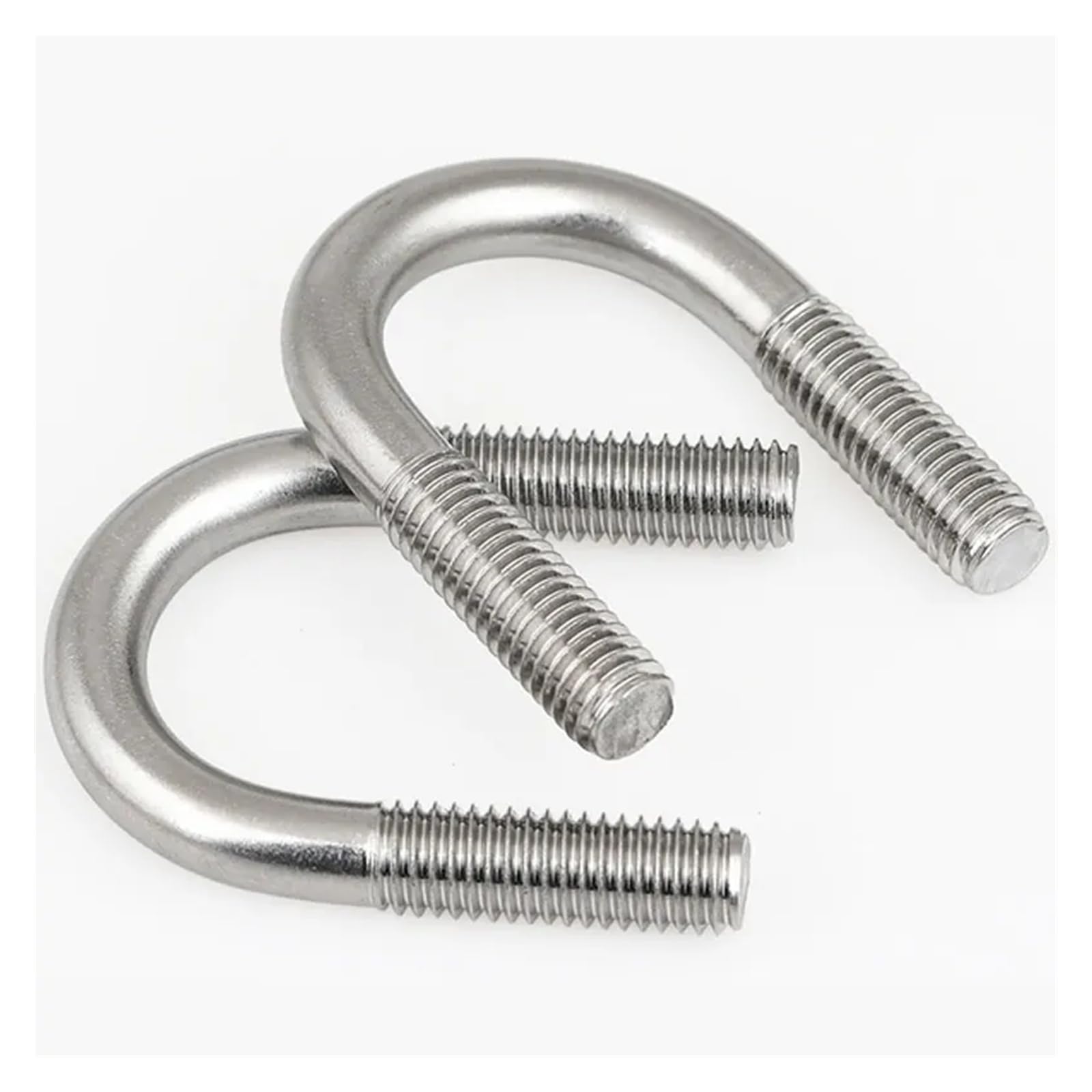 M6 M8 304 Stal nierdzewna Zaciski U Śruby U Mocowanie śrubowe Zaciski rurowe Zaciski kwadratowe(M6x60-5pcs)