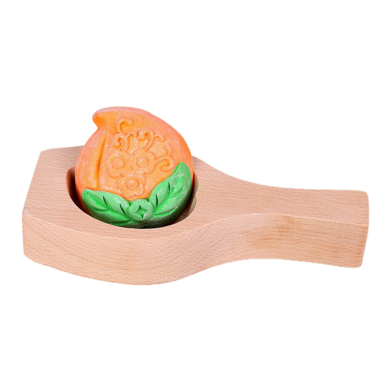Hsioluted Pastry Molds Stamps Hand Pressured Tools Wood Baking Accessories 4 Styles to Choose Wood Pastry Mold