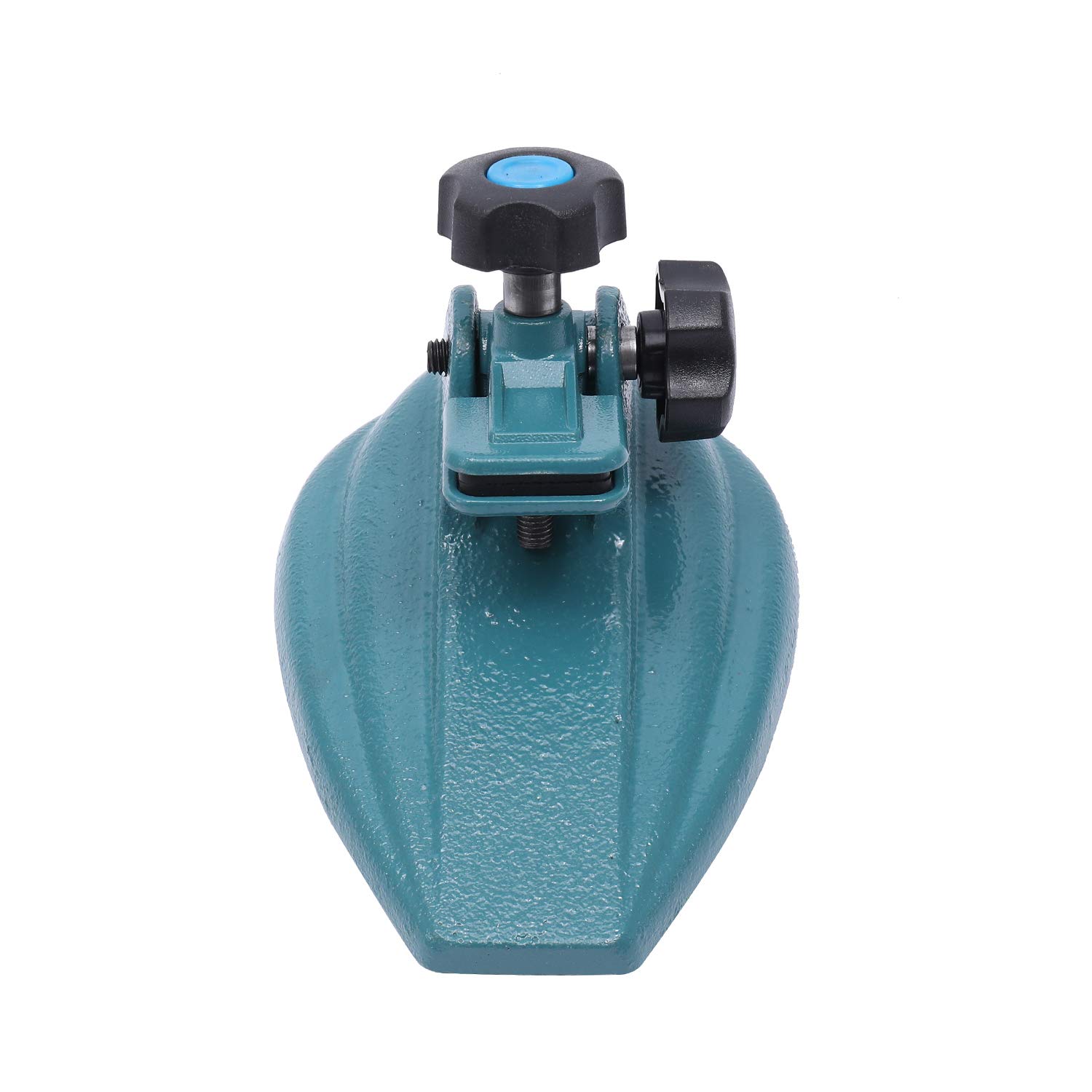 TOPWAY Support de Micromètre avec Double Patins Antidérapants et Base en Fonte pour le Serrage de Micromètres Extérieurs Jusqu'à 4" / 100 mm 401349