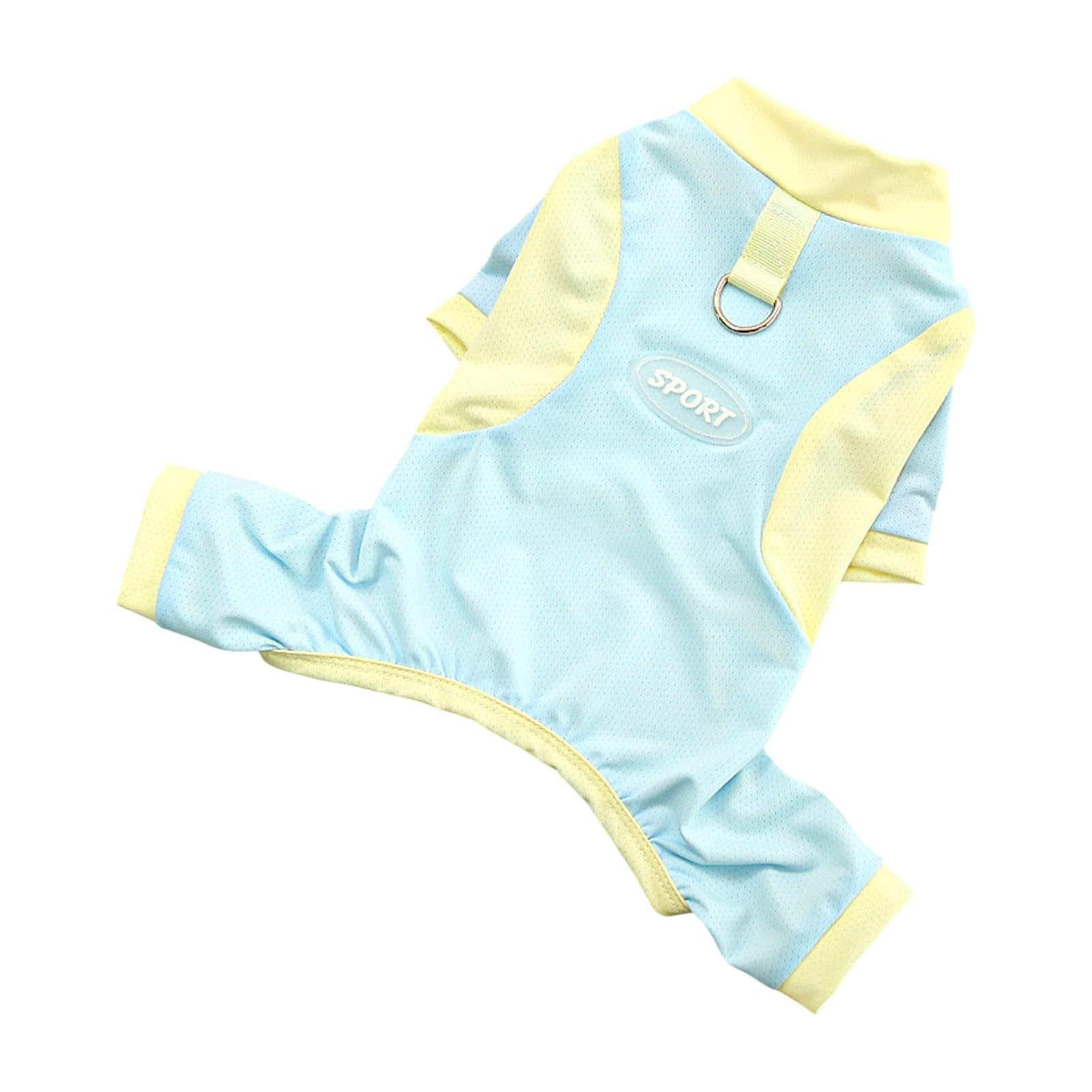 Cooling Shirts for Dog Soft T Shirt Vest Clothes Breathable Pet Apparel Tank Top Sweatshirt Pets Spring Summer Cooling Dog T Shirt with UV Protection Moisture Wicking Fabric Colorful Puppy Tank Tops