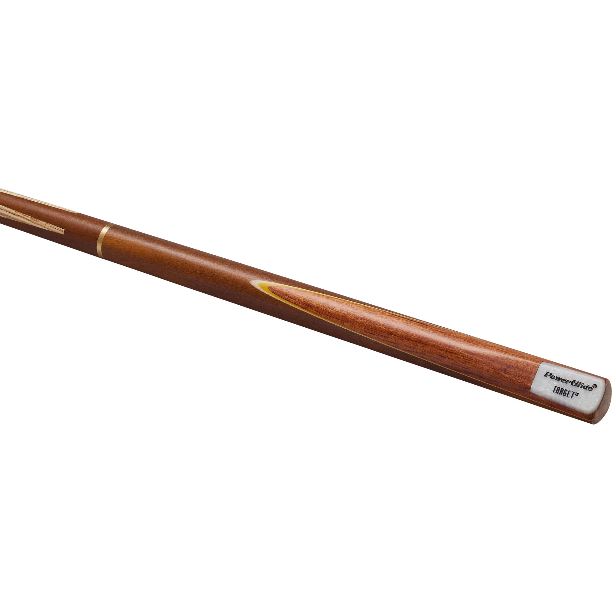 PowerGlide Target Queue de Billard Unisexe, Marron, Jaune, Full Size 57"