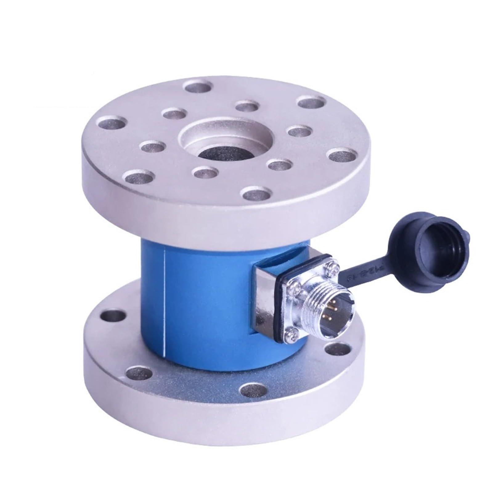 1 Uds. Sensor de torsión estático DYJN-101-transductor de fuerza de torsión giratorio de doble brida for motores AC/DC, servomotores y motores paso a paso(0-300Nm)