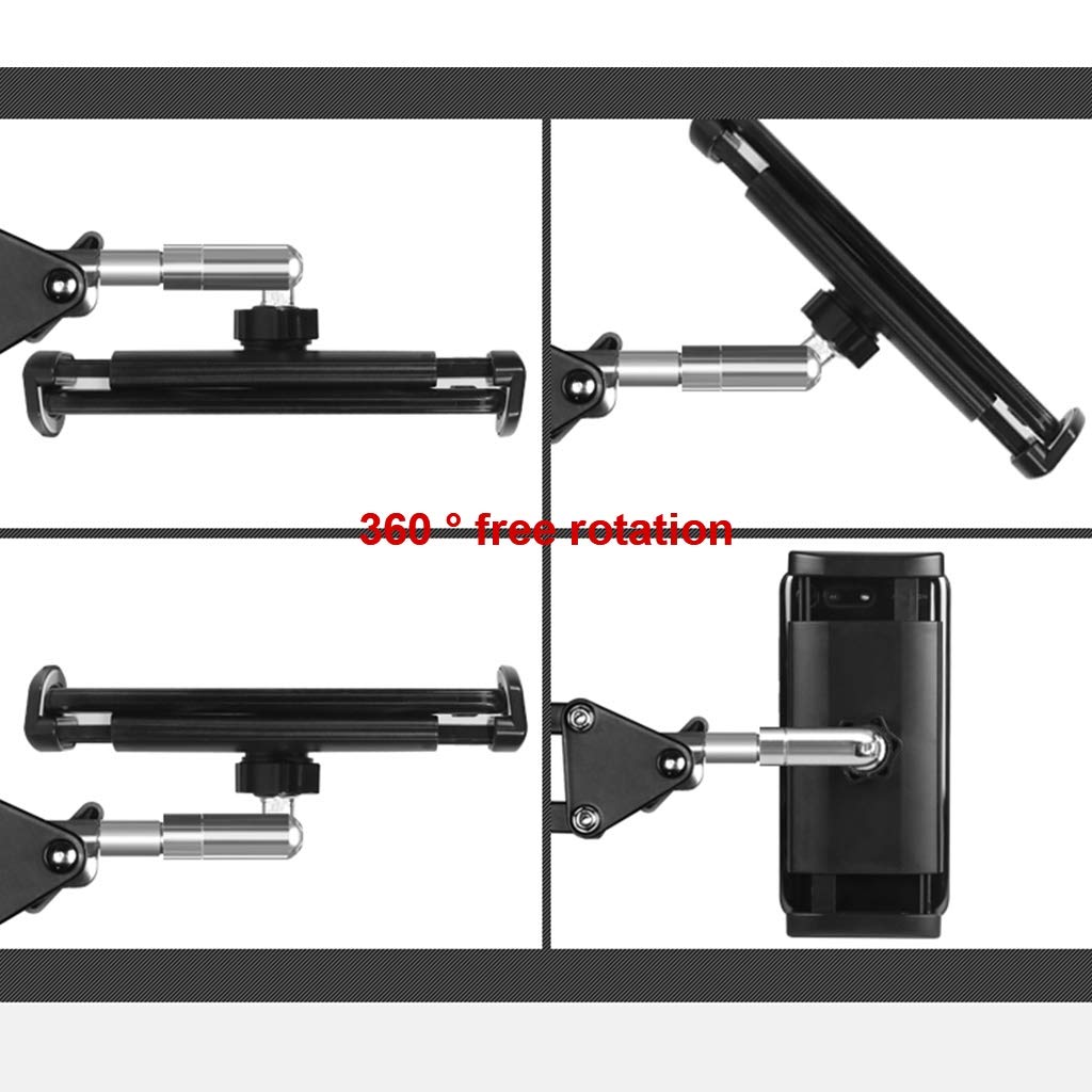 Soporte flexible ajustable para tablet y teléfono con soporte de cuello de cisne de 360 grados para visualización manos libres