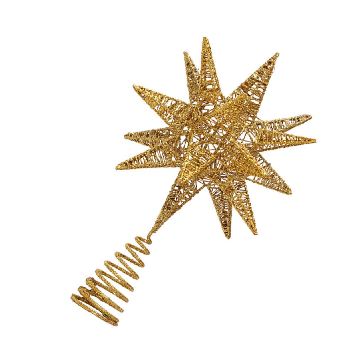 MAGICLULU 1pezzi Decorazione Natalizia Forma di Stella Oggetto Decorativo per Finestre Articolo per Festival Accessorio per Albero di Natale