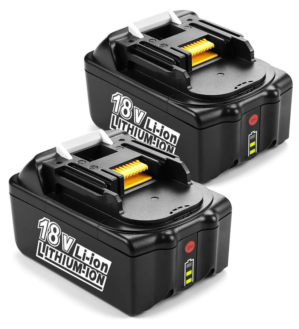 2 szt. BL1850B 18V 5Ah akumulator do Makita BL1850 LXT 18 V akumulator do kosiarki ogrodowej, akumulator zapasowy do Makita DHP485 DDF485 DHP482 DUH523z DHP453