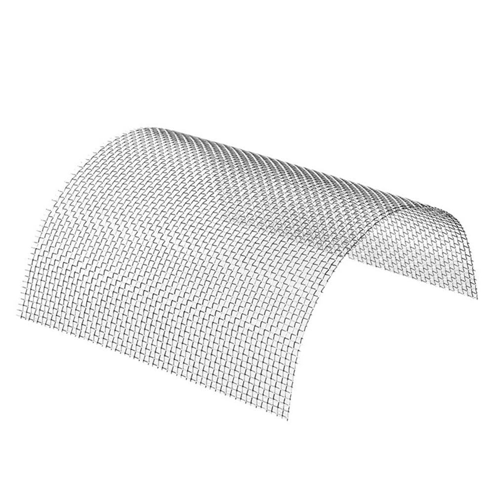 Robustes 304 Edelstahl-Drahtgeflecht, langlebiges Filtrationssieb für Küchensieb, 1,6 mm Löcher, perfekt für die Trennung von Lebensmitteln und Flüssigkeiten, 50 x 100 cm