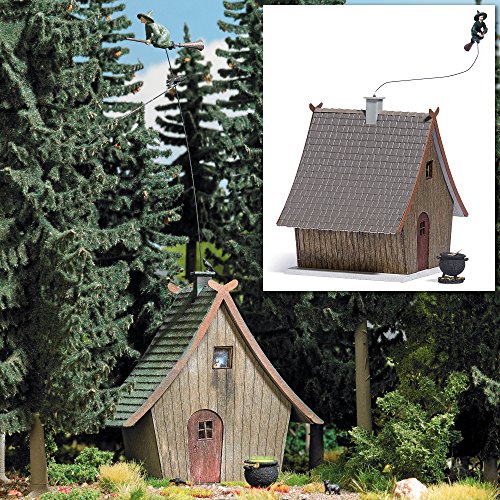 Preisvergleich Produktbild Busch 1679 Hexenhaus mit Fliegender Hexe