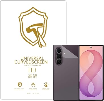 Microcase Samsung Galaxy Z Fold 8 Ultra ile Uyumlu Full Tpu Nano Arka Ekran Koruma Filmi - EKM102