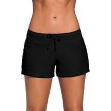 Womens Swimwear Boardshort Tankini Swimsuit Bottom Beach Swimwear Trunks Briefs Inner Lining