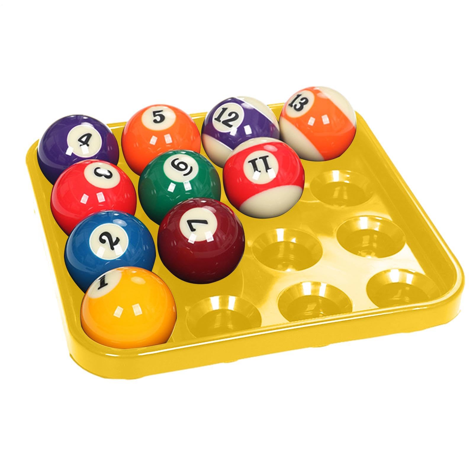 Vassoio per palline da biliardo in ABS 16 palline