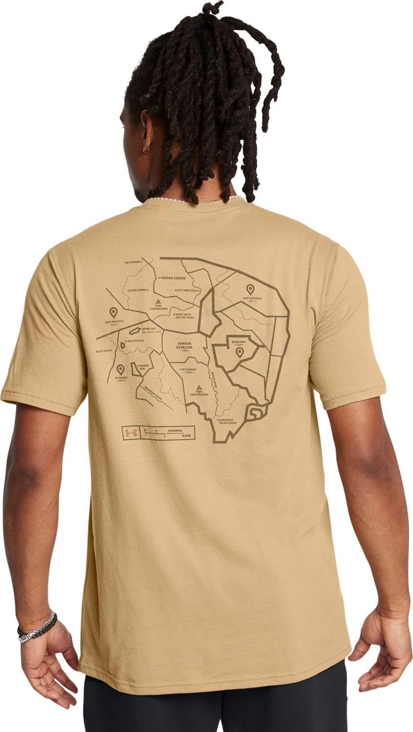 Under Armour 1386783-263-XL UA Bison MAP SS CML XL