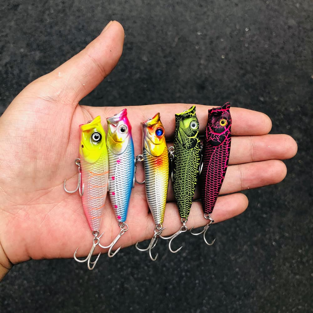 Duokon appâts de pêche 6 cm 5g 6cm 5g Mino dur appât de pêche meulage
