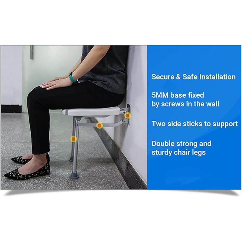 バスルームチェアス 折りたたみ滑り止めバスチェア シャワースツール フリップイン ねじ込み式バスタブシート 壁浴室チェア スツール Cqqo Color White N2gpzmccs9 Sausagehouse In バスルームチェアス 折りたたみ滑り止めバスチェア シャワースツール フリップイン ねじ込み式バスタブシート 壁浴室チェア スツール Cqqo Color White N2gpzmccs9 Sausagehouse In