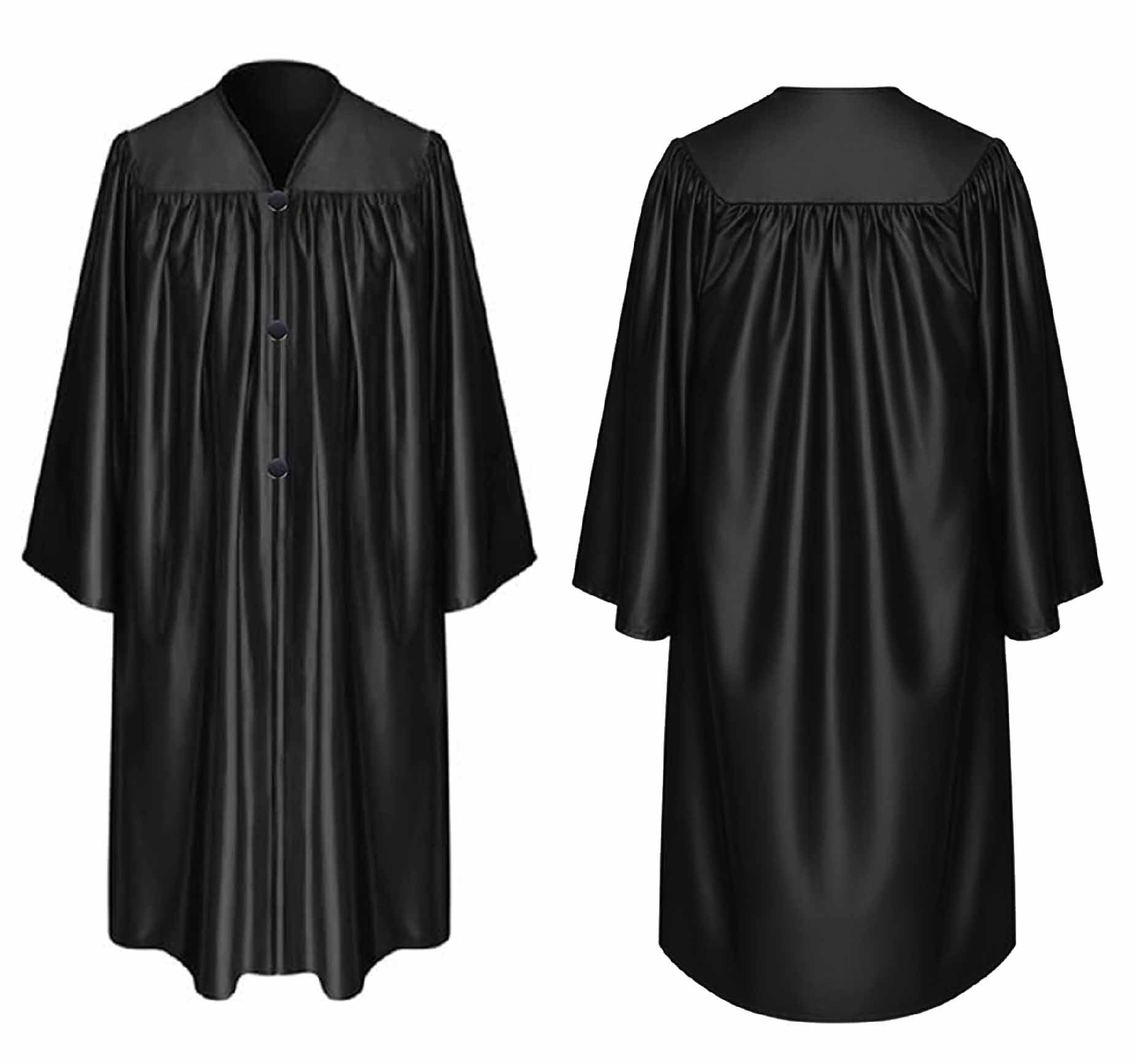 Rudra Fancy Dress graduation gown for kids | convocation gown for fancy dress competition for boys & girls (Black Graduation Gown, 4-5 Years)