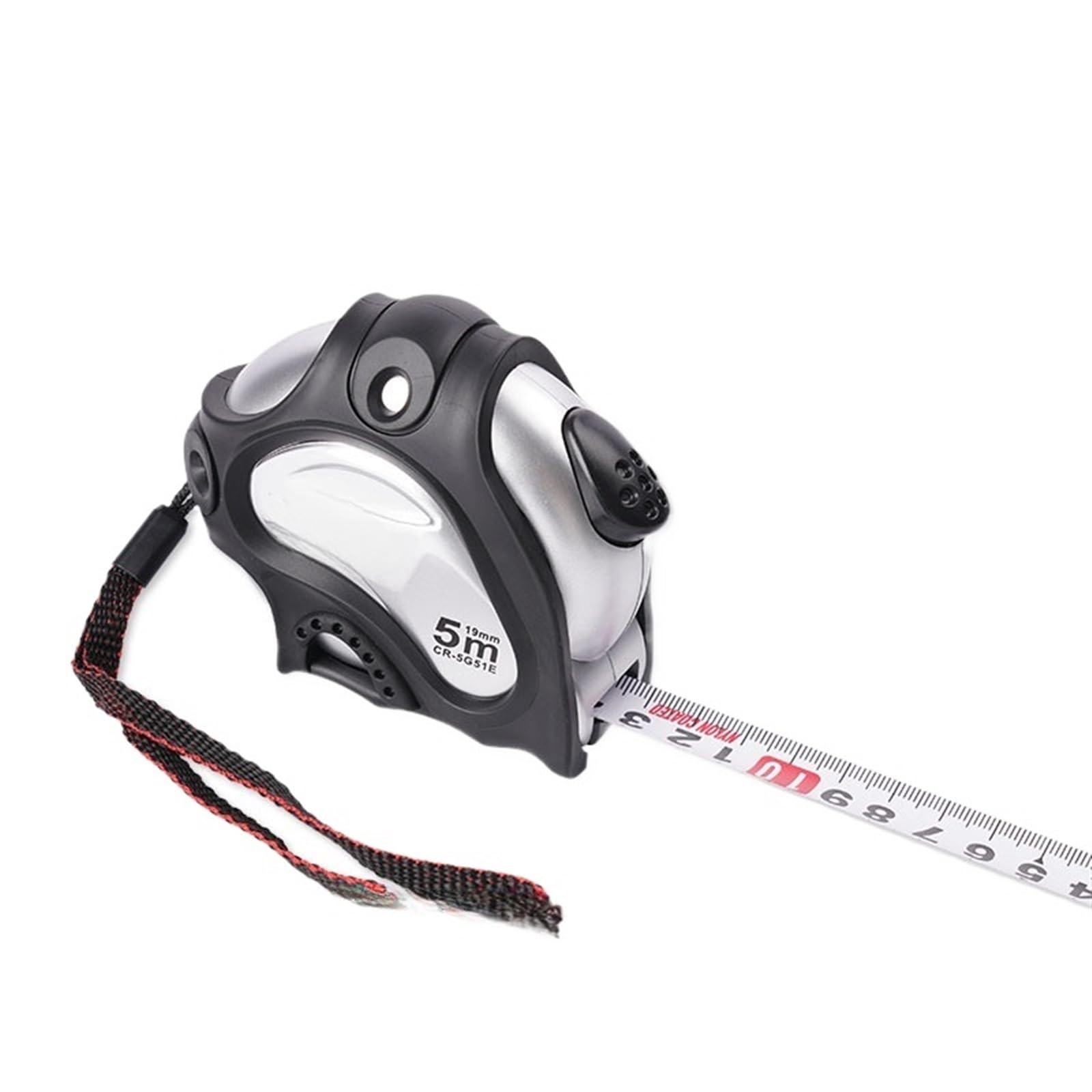 Cinta métrica de PVC | For carpinteros, contratistas, carpinteros y bricolaje: herramienta de precisión(5m-19mm)