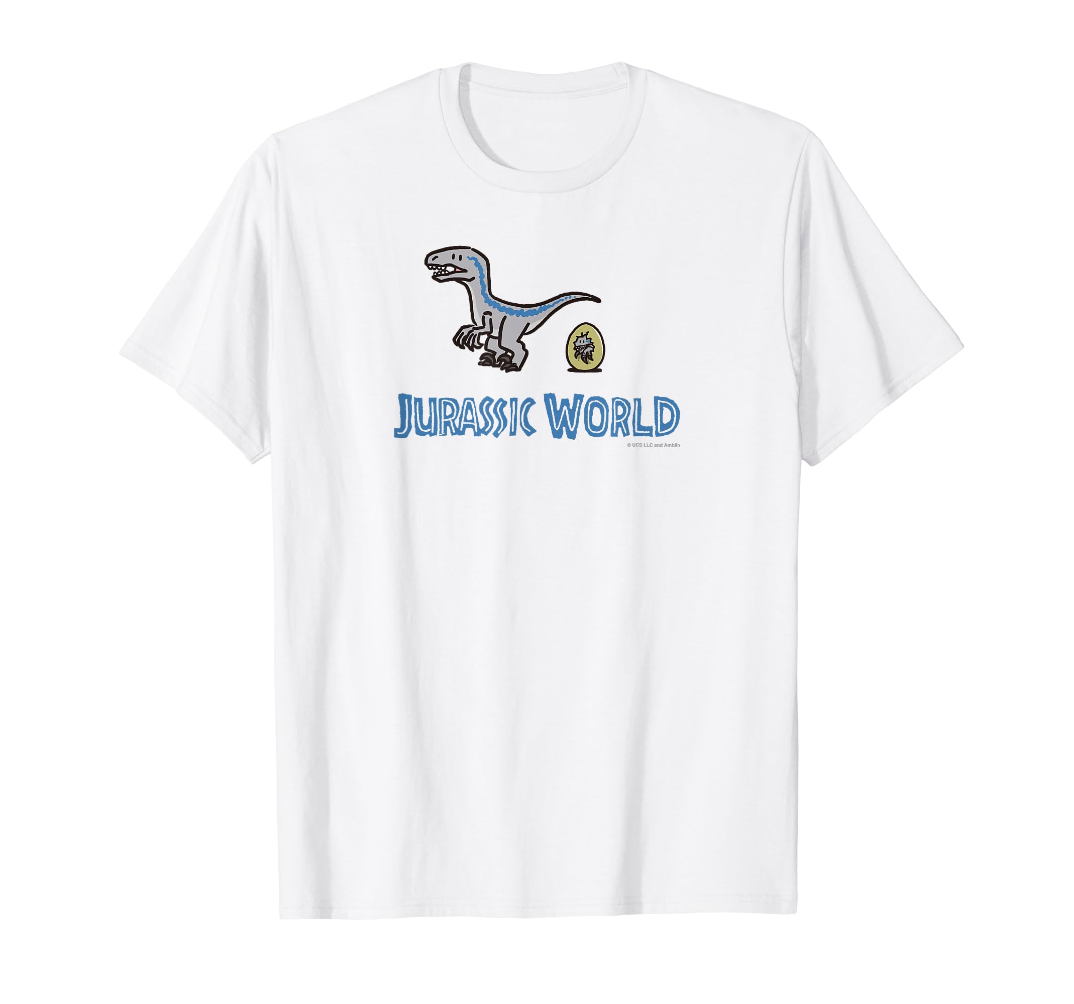 Amazon | ジュラシック・ワールド ラプトル (LOOSE ILLUST) Tシャツ