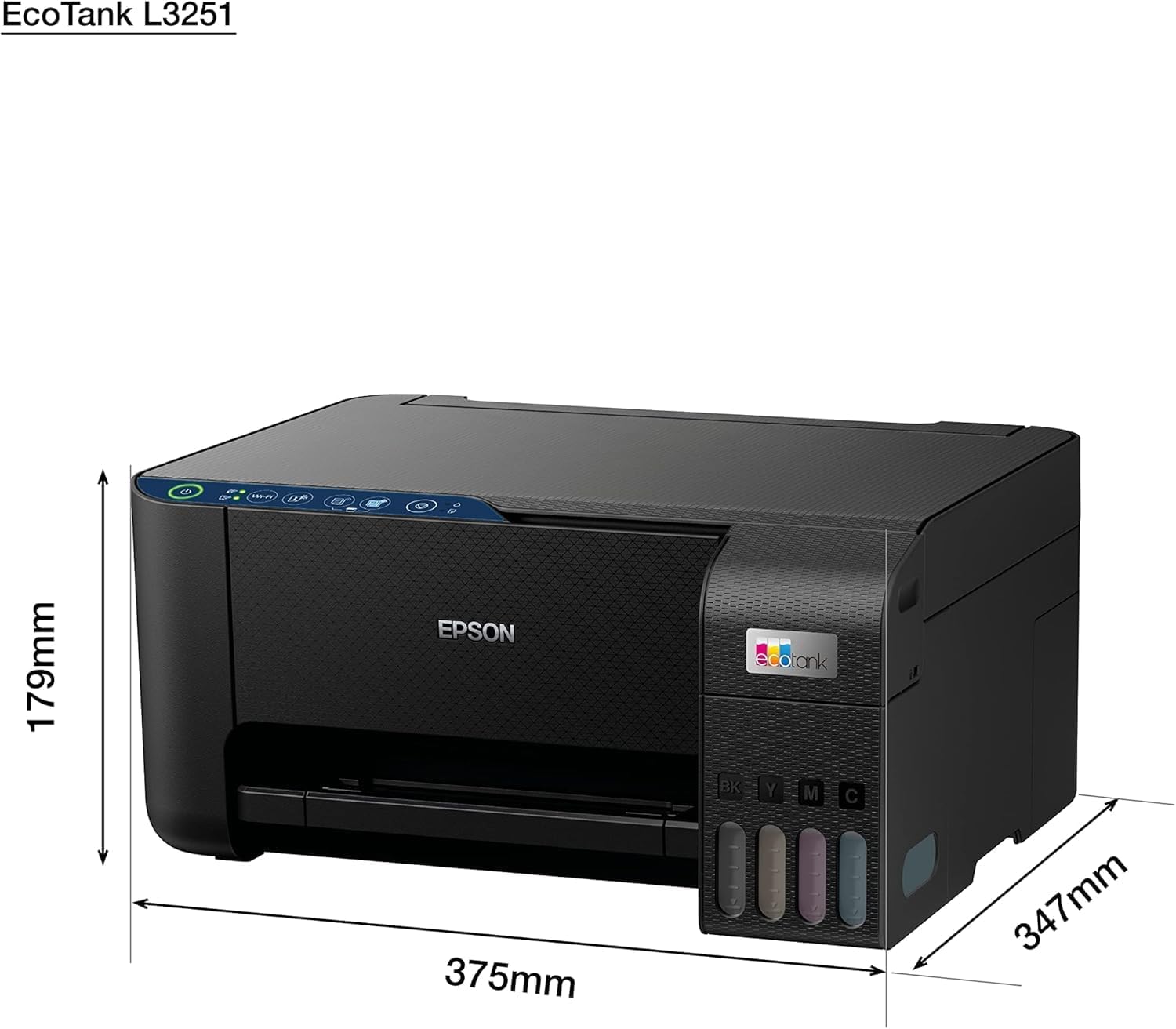 Epson EcoTank L3251 printer dimensions