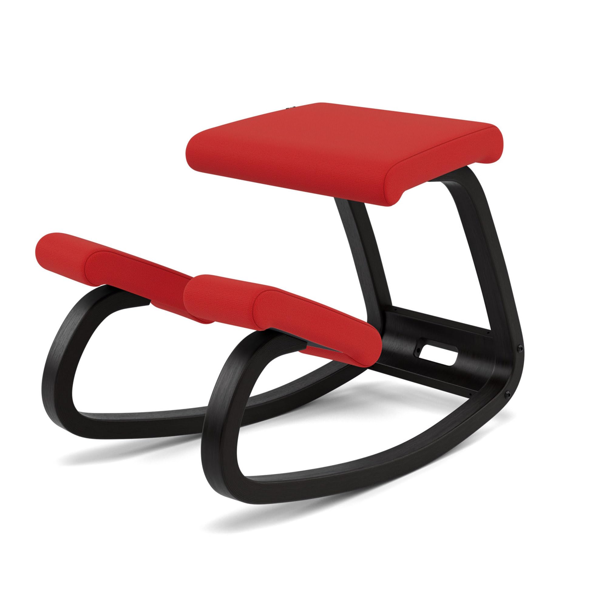 Variable, Chaise à Genoux Original Design : Peter Opsvik - Noir/Rouge