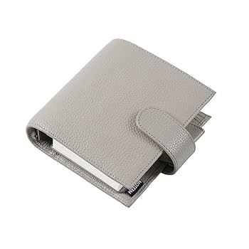 MOTERM モータム グレー A5 システム手帳 30mmリング 箱・袋付き Amazon.co.jp: Moterm (モータム) ポケットシステム手帳